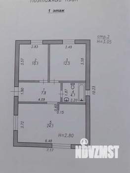 Дом 62м², 2-этажный, участок 3 сот.