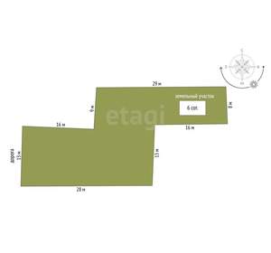 Дом 110м², 2-этажный, участок 6 сот.