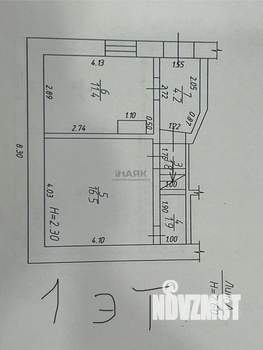Дом 70м², 2-этажный, участок 3 сот.