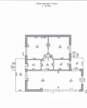 Дом 116м², 1-этажный, участок 5 сот.
