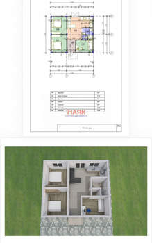 Дом 60м², 1-этажный, участок 8 сот.