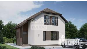 Дом 136м², 2-этажный, участок 10 сот.