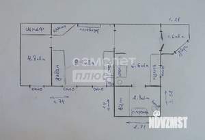 Дом 26м², 1-этажный, участок 3 сот.