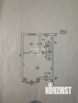 Коттедж 98м², 2-этажный, участок 3 сот.