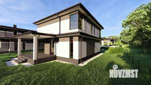 Коттедж 194м², 2-этажный, участок 6 сот.