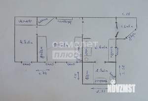 Дом 26м², 1-этажный, участок 3 сот.