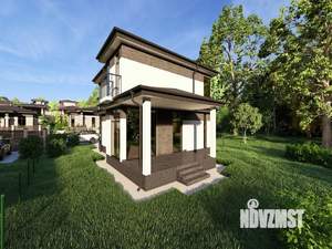 Коттедж 194м², 2-этажный, участок 6 сот.