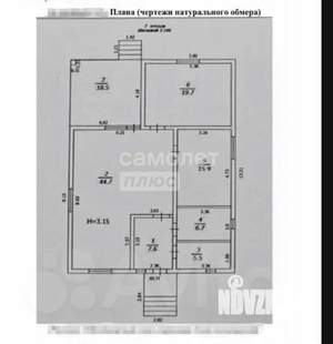 Дом 126м², 1-этажный, участок 5 сот.