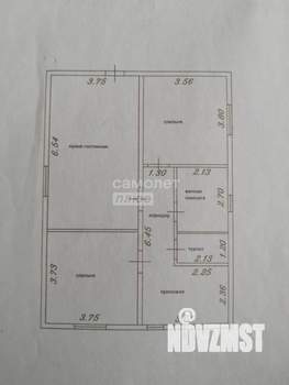 Дом 78м², 1-этажный, участок 5 сот.