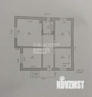 Дом 80м², 1-этажный, участок 4 сот.