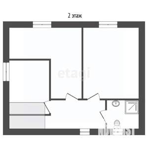 Таунхаус 104м², 2-этажный, участок 2 сот.