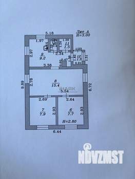 Дача 90м², 2-этажный, участок 4 сот.