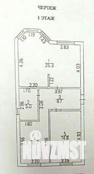Дом 73м², 2-этажный, участок 3 сот.