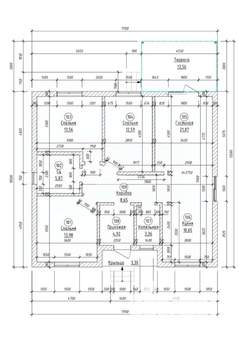 Дом 120м², 1-этажный, участок 6 сот.