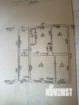 Дом 65м², 1-этажный, участок 10 сот.