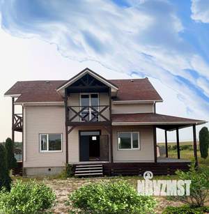 Дача 218м², 2-этажный, участок 10 сот.