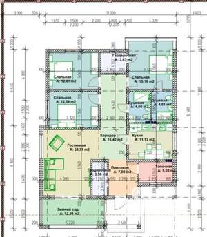 Дом 150м², 1-этажный, участок 5 сот.
