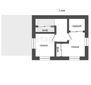 Дом 83м², 2-этажный, участок 5 сот.