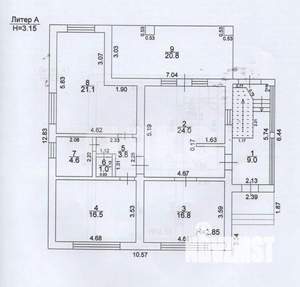 Дом 163м², 2-этажный, участок 15 сот.