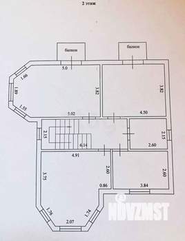 Дом 204м², 2-этажный, участок 5 сот.