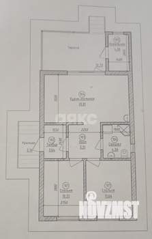 Дом 73м², 1-этажный, участок 7 сот.