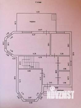 Дом 204м², 2-этажный, участок 6 сот.