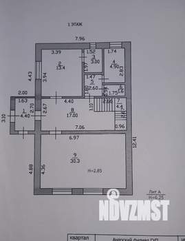 Коттедж 170м², 2-этажный, участок 9 сот.