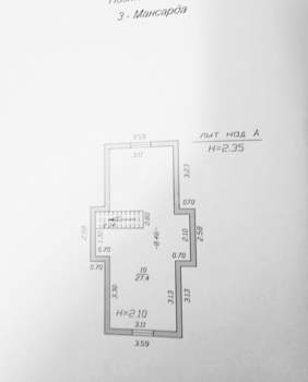 Дом 102м², 3-этажный, участок 5 сот.