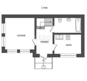 Дом 83м², 2-этажный, участок 5 сот.