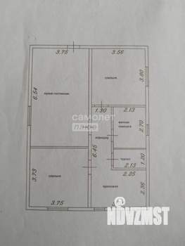 Дом 78м², 1-этажный, участок 5 сот.