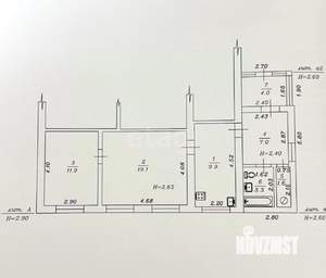 Дом 60м², 1-этажный, участок 4 сот.