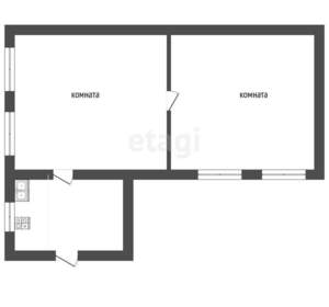 Дом 65м², 1-этажный, участок 4 сот.