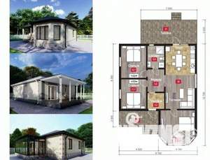 Дом 90м², 2-этажный, участок 6 сот.