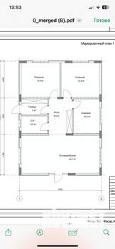 Дом 100м², 1-этажный, участок 3 сот.