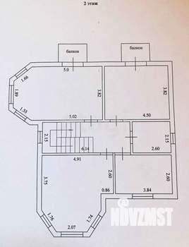 Дом 204м², 2-этажный, участок 5 сот.