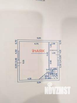 Таунхаус 90м², 2-этажный, на длительный срок, 