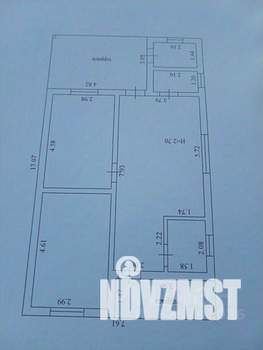 Дом 91м&sup2;, 2-этажный, участок 6 сот.  