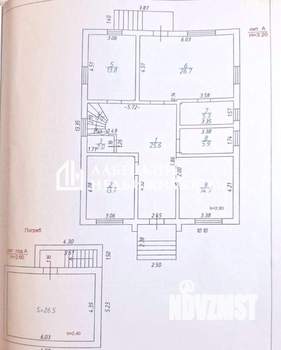 Дом 234м², 2-этажный, участок 10 сот.  