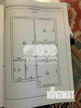 Дом 72м², 2-этажный, участок 4 сот.  