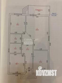 Дом 171м&sup2;, 1-этажный, участок 6 сот.  