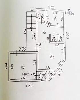 Дом 130м², 2-этажный, участок 8 сот.  
