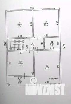 Дом 215м², 2-этажный, участок 5 сот.  