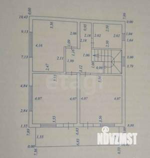 Дом 132м², 2-этажный, участок 5 сот.  