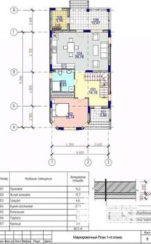Дом 170м², 2-этажный, участок 6 сот.  