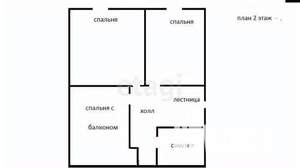 Дом 110м&sup2;, 2-этажный, участок 6 сот.  