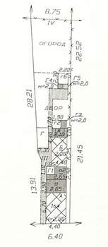 Дом 35м&sup2;, 1-этажный, участок 3 сот.  