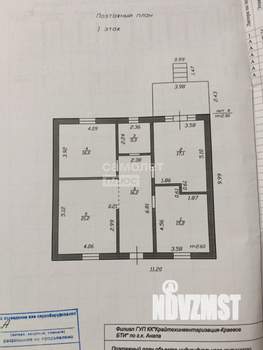 Дом 91м², 1-этажный, участок 5 сот.  