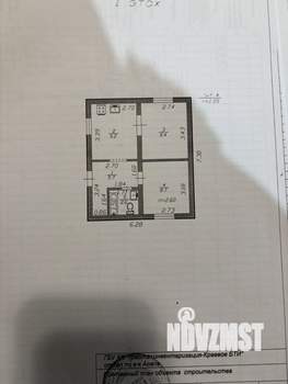 Дом 42м&sup2;, 1-этажный, участок 4 сот.  