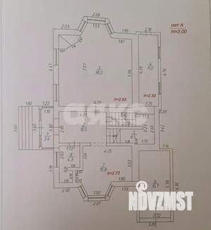 Дом 315м&sup2;, 3-этажный, участок 10 сот.  
