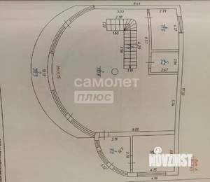 Коттедж 276м², 2-этажный, участок 6 сот.  